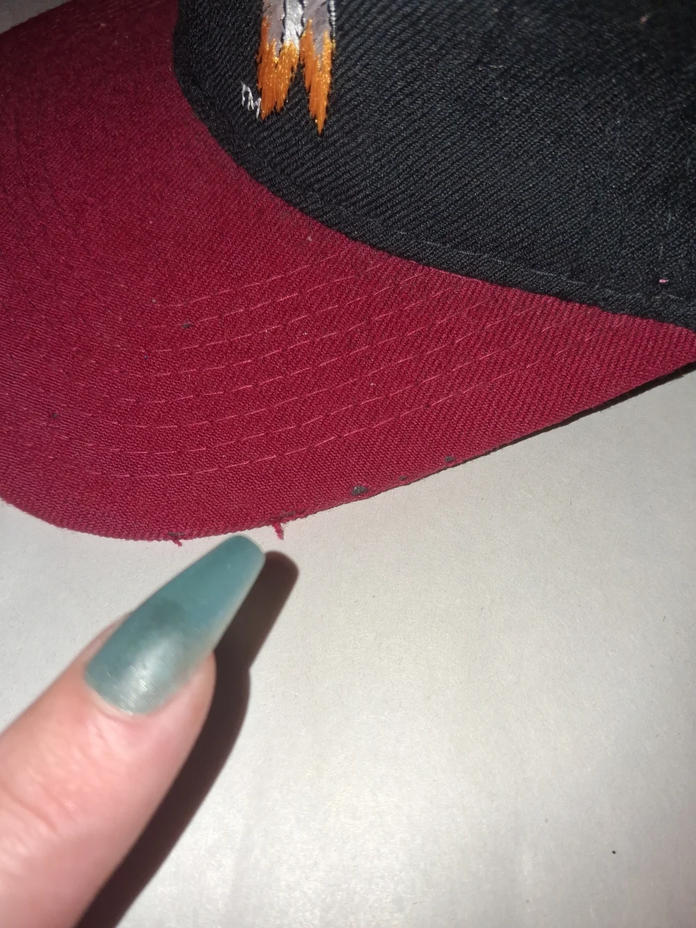 Vintage 90s Washington Redskins Starter The Natural Wool Snapback Hat With Tag D